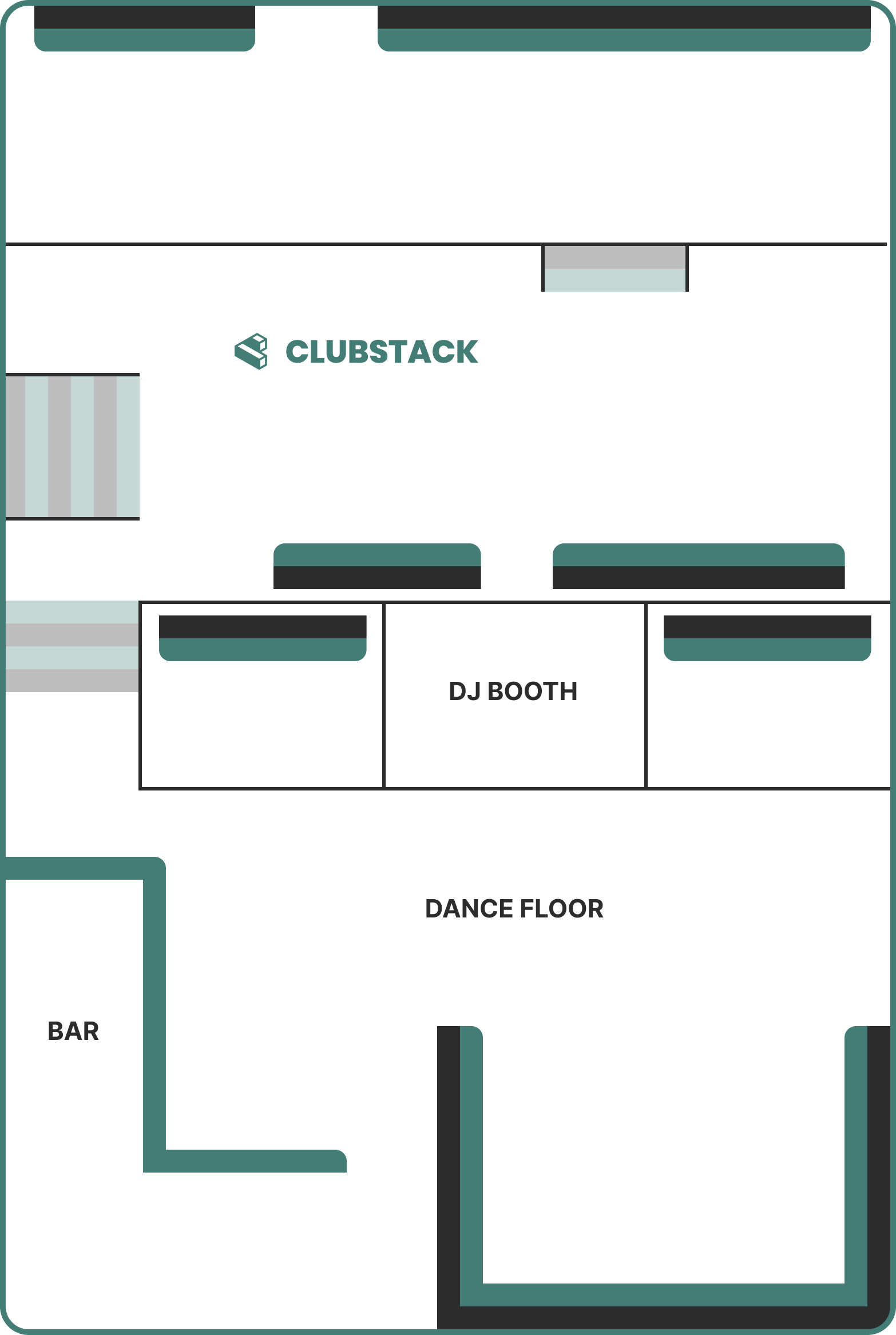 ClubStack venue layout